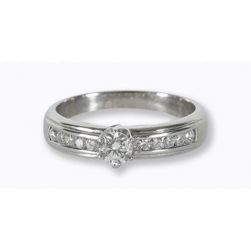 BRILLANT-RING : (DOBIASCHOFSKY AUKTIONEN AG)