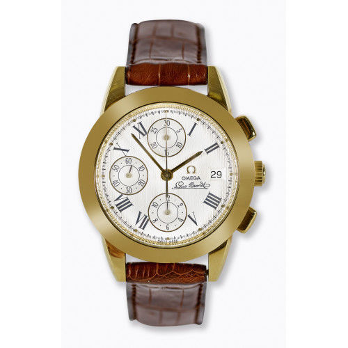 OMEGA : Herrenarmbanduhr 'Louis Brandt Chronograph' (DOBIASCHOFSKY AUKTIONEN AG)