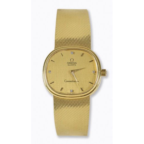 OMEGA : Herrenarmbanduhr 'Omega Constellation Quarz' (DOBIASCHOFSKY AUKTIONEN AG)