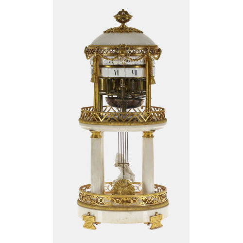PENDULE '� CERCLES TOURNANTS' : Directoire, Paris, um 1800 (DOBIASCHOFSKY AUKTIONEN AG)