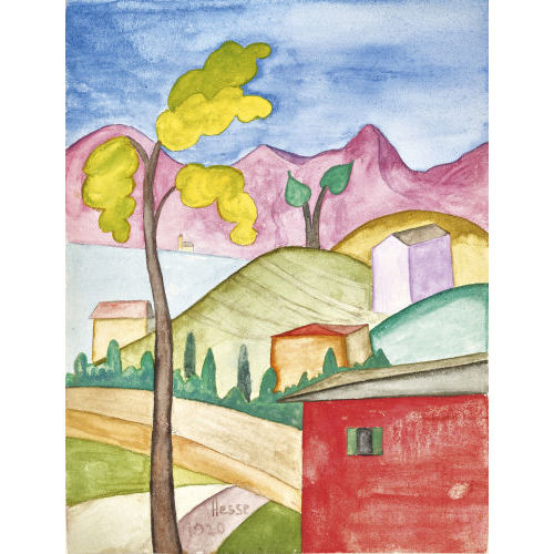 HERMANN HESSE : 'Tessin' (DOBIASCHOFSKY AUKTIONEN AG)