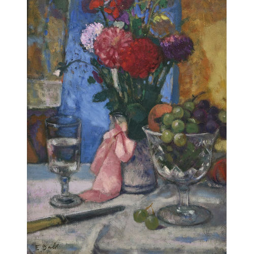 FRAN�OIS GALL : Nature morte aux fruits et fleurs (DOBIASCHOFSKY AUKTIONEN AG)