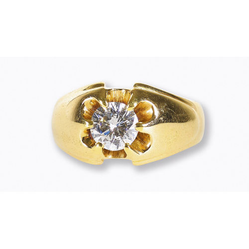 BRILLANT-RING : (DOBIASCHOFSKY AUKTIONEN AG)