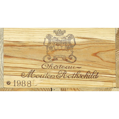 CH�TEAU MOUTON ROTHSCHILD : Pauillac, Premier Grand Cru Class�, 1988 (DOBIASCHOFSKY AUKTIONEN AG)