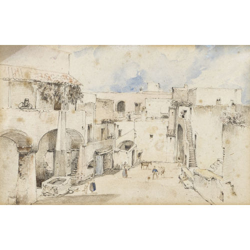 JOHANN JAKOB II ULRICH : Platz in Ischia (DOBIASCHOFSKY AUKTIONEN AG)