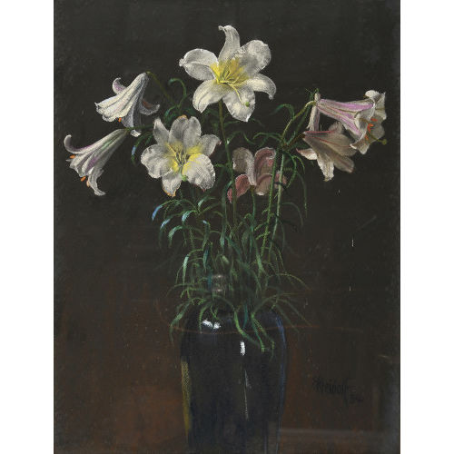 ERNST KREIDOLF : Knigslilien in einer Vase (DOBIASCHOFSKY AUKTIONEN AG)