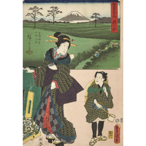 KUNISADA (TOYOKUNI III) UTAGAWA : Konvolut (DOBIASCHOFSKY AUKTIONEN AG)