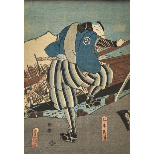 KUNISADA (TOYOKUNI III) UTAGAWA : Konvolut (DOBIASCHOFSKY AUKTIONEN AG)