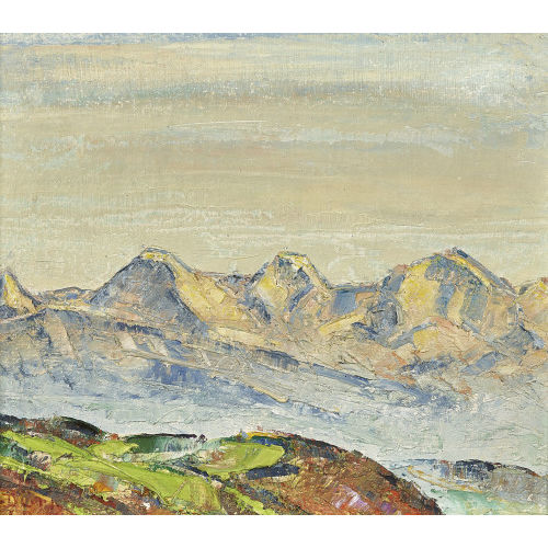 LOUIS D�RR : Eiger, M�nch und Jungfrau (DOBIASCHOFSKY AUKTIONEN AG)