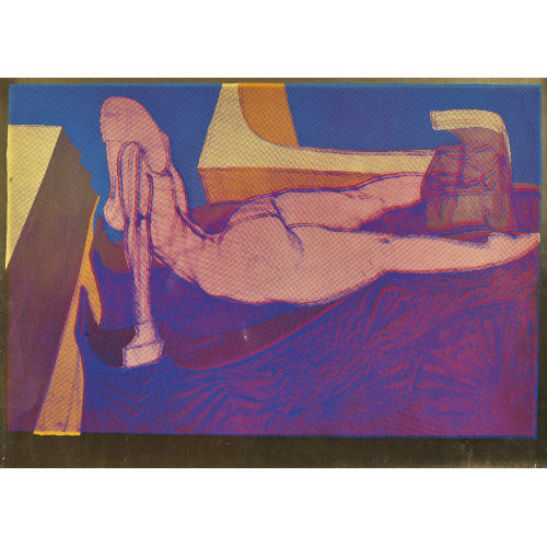 ERNST FUCHS : Liegende (DOBIASCHOFSKY AUKTIONEN AG)