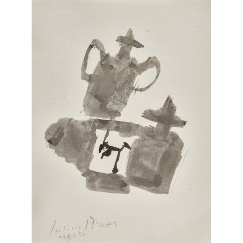 JULIUS HEINRICH BISSIER : '28.X.57' (DOBIASCHOFSKY AUKTIONEN AG)