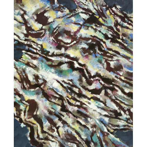 ALFRED MANESSIER : 'L'orage' (DOBIASCHOFSKY AUKTIONEN AG)
