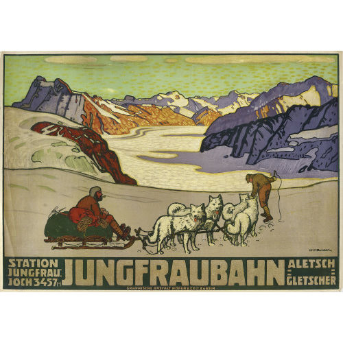 WILLY (EIGTL. WILHELM FRIEDRICH) BURGER : 'Jungfraubahn' (DOBIASCHOFSKY AUKTIONEN AG)