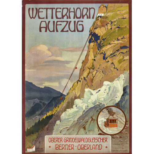 A. GUGGER : 'Wetterhorn Aufzug' (DOBIASCHOFSKY AUKTIONEN AG)