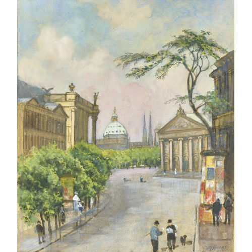 ALFRED HEIDE : Ansicht von Berlin (DOBIASCHOFSKY AUKTIONEN AG)