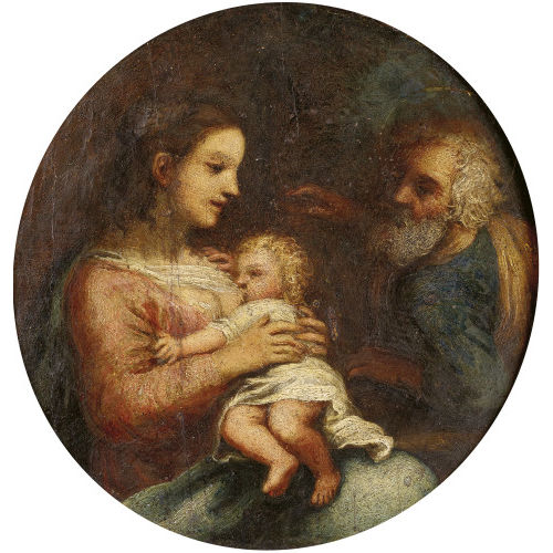 17./18. JH. FL�MISCH : Die Heilige Familie (DOBIASCHOFSKY AUKTIONEN AG)