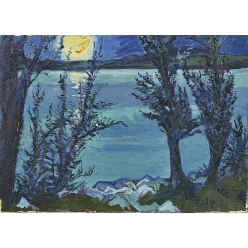 GOTTFRIED TRITTEN : Seeufer im Sonnenschein (DOBIASCHOFSKY AUKTIONEN AG)