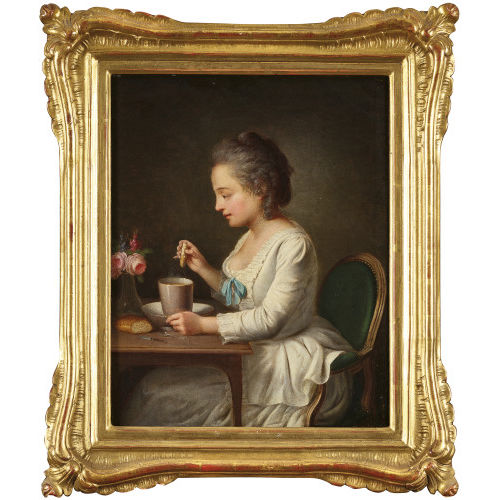 JEAN-FR�D�RIC SCHALL : Le petit d�jeuner (DOBIASCHOFSKY AUKTIONEN AG)
