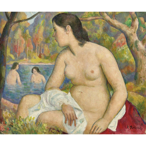 PAUL TH�OPHILE ROBERT : Les baigneuses (DOBIASCHOFSKY AUKTIONEN AG)