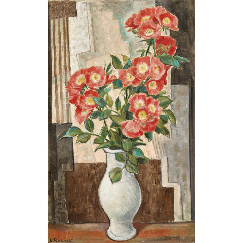 PAUL TH�OPHILE ROBERT : Stillleben mit Wildrosen (DOBIASCHOFSKY AUKTIONEN AG)
