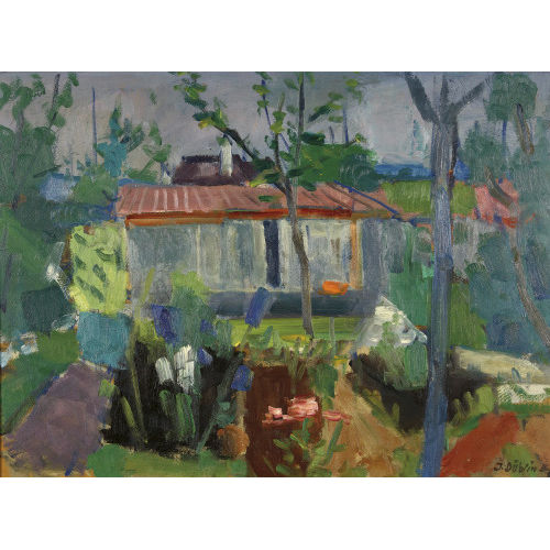 JACQUES D�BLIN : Gartenpartie (DOBIASCHOFSKY AUKTIONEN AG)