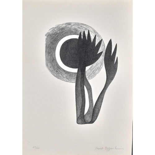 MERET OPPENHEIM : 'Pflanze vor Gestirn' (DOBIASCHOFSKY AUKTIONEN AG)