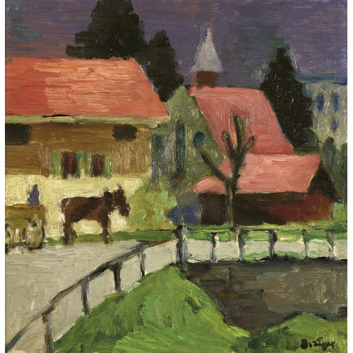 ARNOLD BR�GGER : 'Landschaft' (DOBIASCHOFSKY AUKTIONEN AG)