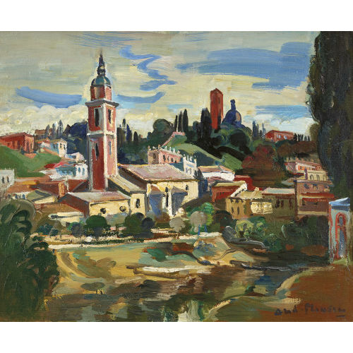 ANDR� PLANSON : Paysage proven�al (DOBIASCHOFSKY AUKTIONEN AG)