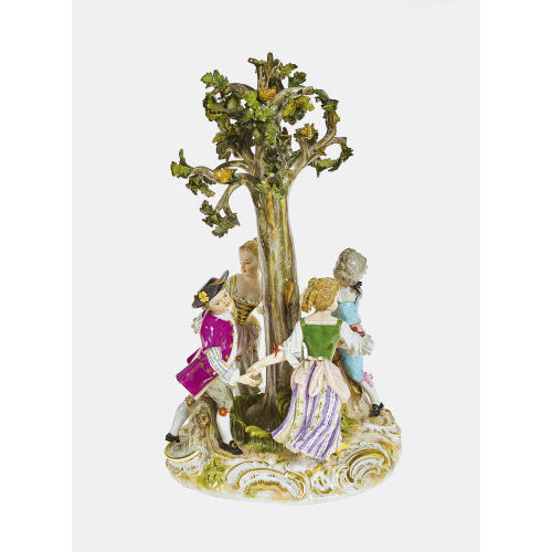 FIGURENGRUPPE : Meissen, um 1860 (K�nigliche Porzellan Manufaktur) (DOBIASCHOFSKY AUKTIONEN AG)
