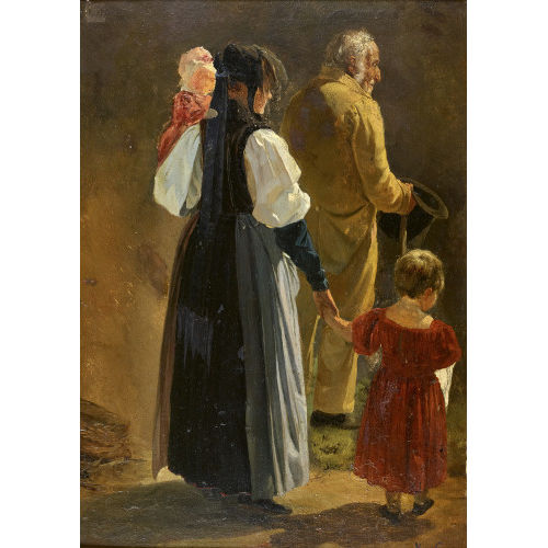 KARL GIRARDET : Der Sonntagsgang (DOBIASCHOFSKY AUKTIONEN AG)