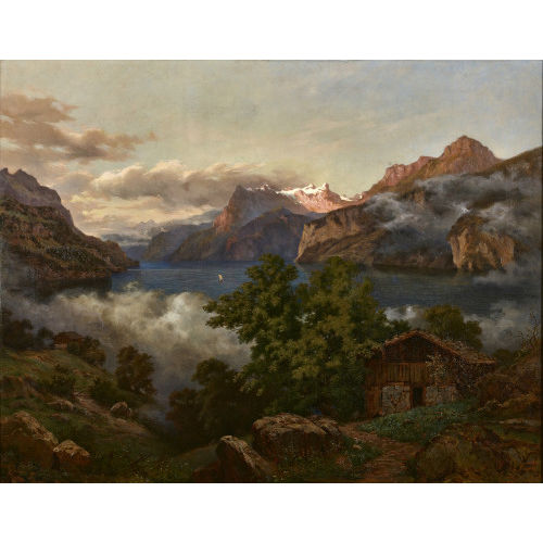19. JH. SCHWEIZ : Vierwaldst�ttersee mit Urirotstock (DOBIASCHOFSKY AUKTIONEN AG)