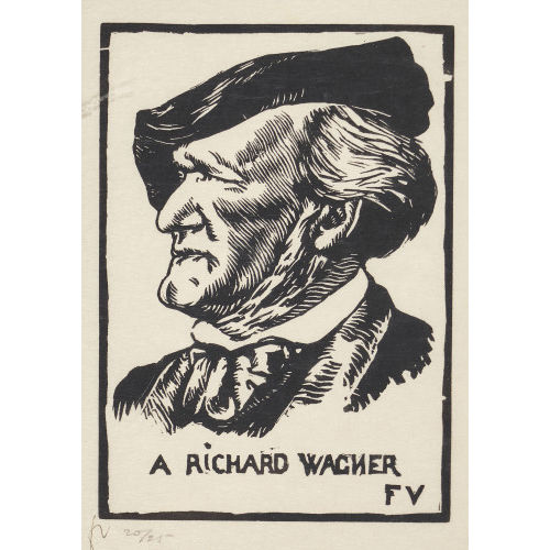F�LIX VALLOTTON : 'A Richard Wagner' (DOBIASCHOFSKY AUKTIONEN AG)