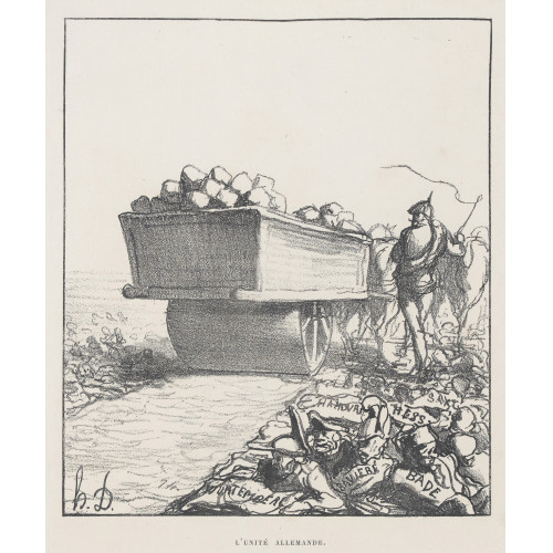 HONOR� DAUMIER : 'L'Unit� Allemande' (DOBIASCHOFSKY AUKTIONEN AG)