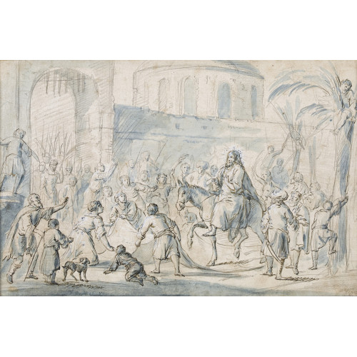 18./19. JH. NIEDERLANDE : Einzug Christi in Jerusalem (DOBIASCHOFSKY AUKTIONEN AG)