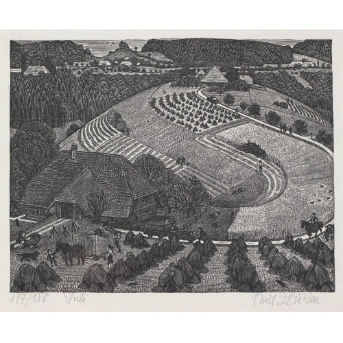 EMIL ZBINDEN : 'Juli' (DOBIASCHOFSKY AUKTIONEN AG)