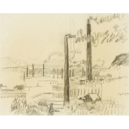 HANS BERGER : Industrieszene (DOBIASCHOFSKY AUKTIONEN AG)