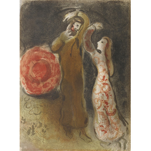 MARC CHAGALL : 'Ruths Treffen mit Boas' (DOBIASCHOFSKY AUKTIONEN AG)