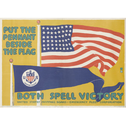 CHARLES BUCKLES : 'Both Spell Victory United States Shipping Board...' (DOBIASCHOFSKY AUKTIONEN AG)