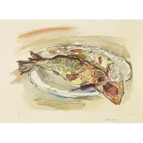 OSKAR KOKOSCHKA : 'Fische' (DOBIASCHOFSKY AUKTIONEN AG)