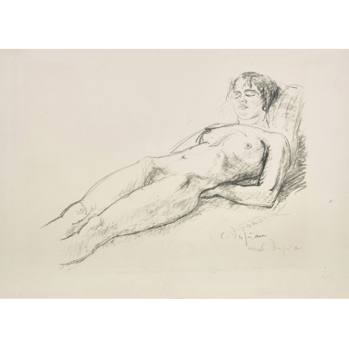 CHARLES DESPIAU : 'Nu couch� endormi' (DOBIASCHOFSKY AUKTIONEN AG)
