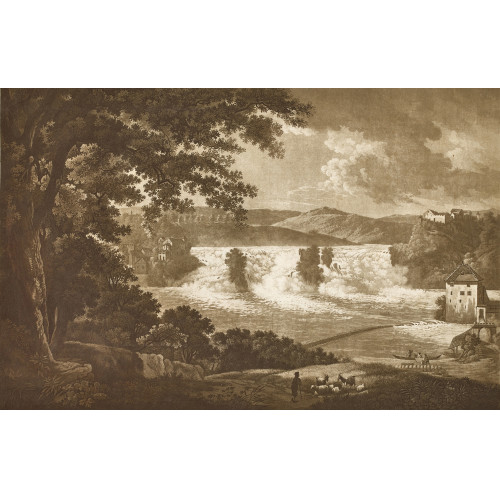 FRANZ HEGI : Der Rheinfall bei Schaffhausen (DOBIASCHOFSKY AUKTIONEN AG)