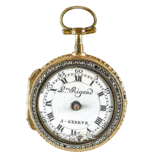 TASCHENUHR : Pierre Rigaud, Gen�ve, 2. H�lfte 18. Jh (DOBIASCHOFSKY AUKTIONEN AG)