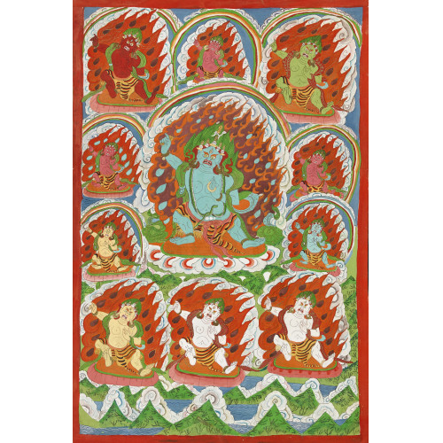 THANGKAS : Tibet, 20. Jh (DOBIASCHOFSKY AUKTIONEN AG)