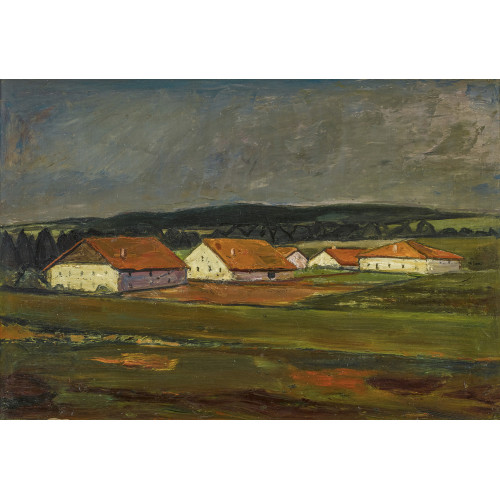 ALBERT SCHNYDER : 'Paysage au ciel gris' (DOBIASCHOFSKY AUKTIONEN AG)