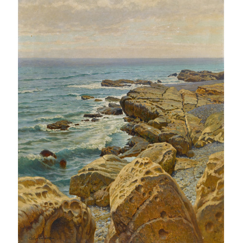 ARTHUR (EIGTL. JEAN BAPTISTE ARTHUR) CALAME : 'Roches neptuniennes de Bretagne' (DOBIASCHOFSKY AUKTIONEN AG)