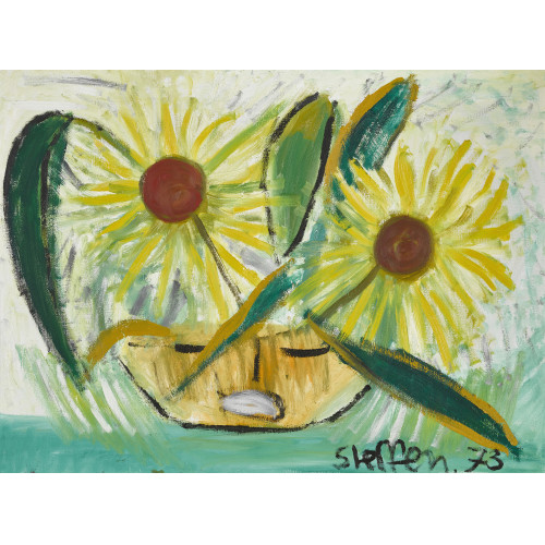 WALTER ARNOLD STEFFEN : Sonnenblumen (DOBIASCHOFSKY AUKTIONEN AG)