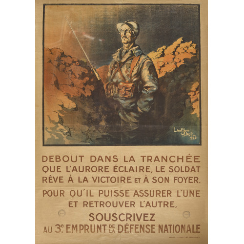 JEAN DROIT : 'Debout dans la tranch�e...' (DOBIASCHOFSKY AUKTIONEN AG)