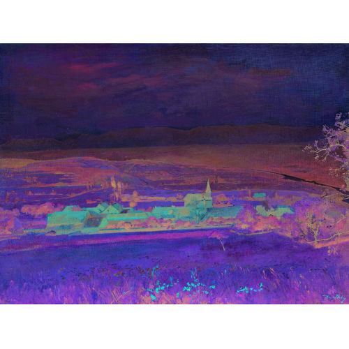 JEAN-DANIEL IHLY : Sommerliche Landschaft mit Dorf (DOBIASCHOFSKY AUKTIONEN AG)