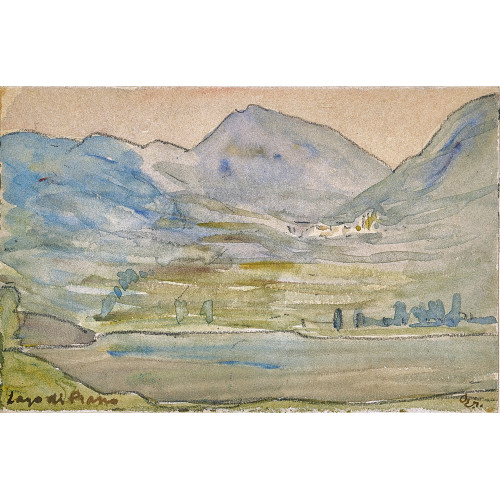 GIOVANNI GIACOMETTI : 'Lago di Piano' (DOBIASCHOFSKY AUKTIONEN AG)