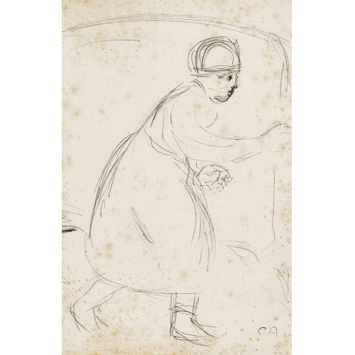 CUNO AMIET : Schreitende Frau (DOBIASCHOFSKY AUKTIONEN AG)